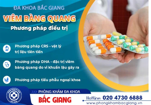 Giải pháp chữa viêm bàng quang hiệu quả bạn nên biết