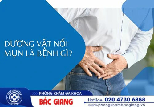 dương vật nổi mụn