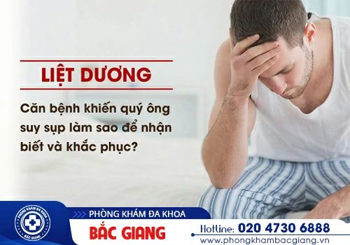 Liệt dương do đâu? Các triệu chứng và mức độ liệt dương