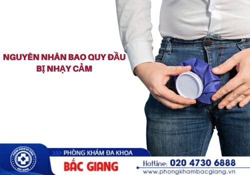 nguyên nhân bao quy đầu nhạy cảm