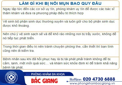 Bao quy đầu nổi mụn - Đừng xem nhẹ