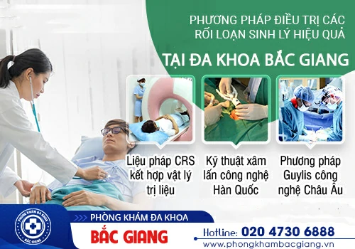 Nguyên nhân và  biểu hiện rối loạn cương dương, hướng điều trị từ chuyên gia