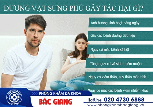 Sưng dương vật - Tình trạng khá nguy hiểm liên quan đến nhiều căn bệnh nam giới