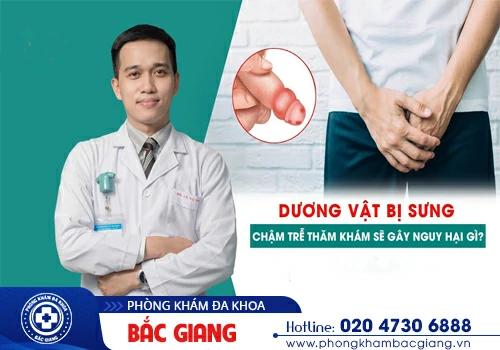 Sưng dương vật - Tình trạng khá nguy hiểm liên quan đến nhiều căn bệnh nam giới