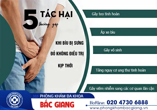 Sưng vùng bìu - bệnh lý có thể dẫn đến các biến chứng nguy hiểm