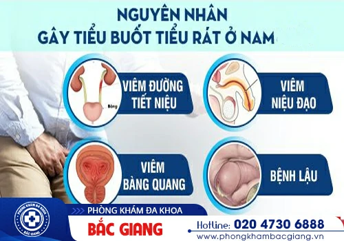 Đi tìm nguyên nhân tiểu rát buốt ở phái mạnh