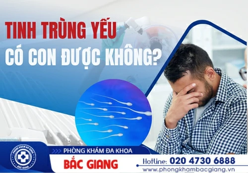 Giái đáp chuyên khoa Tinh trùng yếu có con được không?